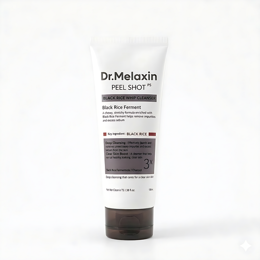 Dr melaxin black rice cleanser